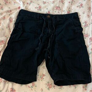 Levi's Men's Navy Blue Cargo Shorts